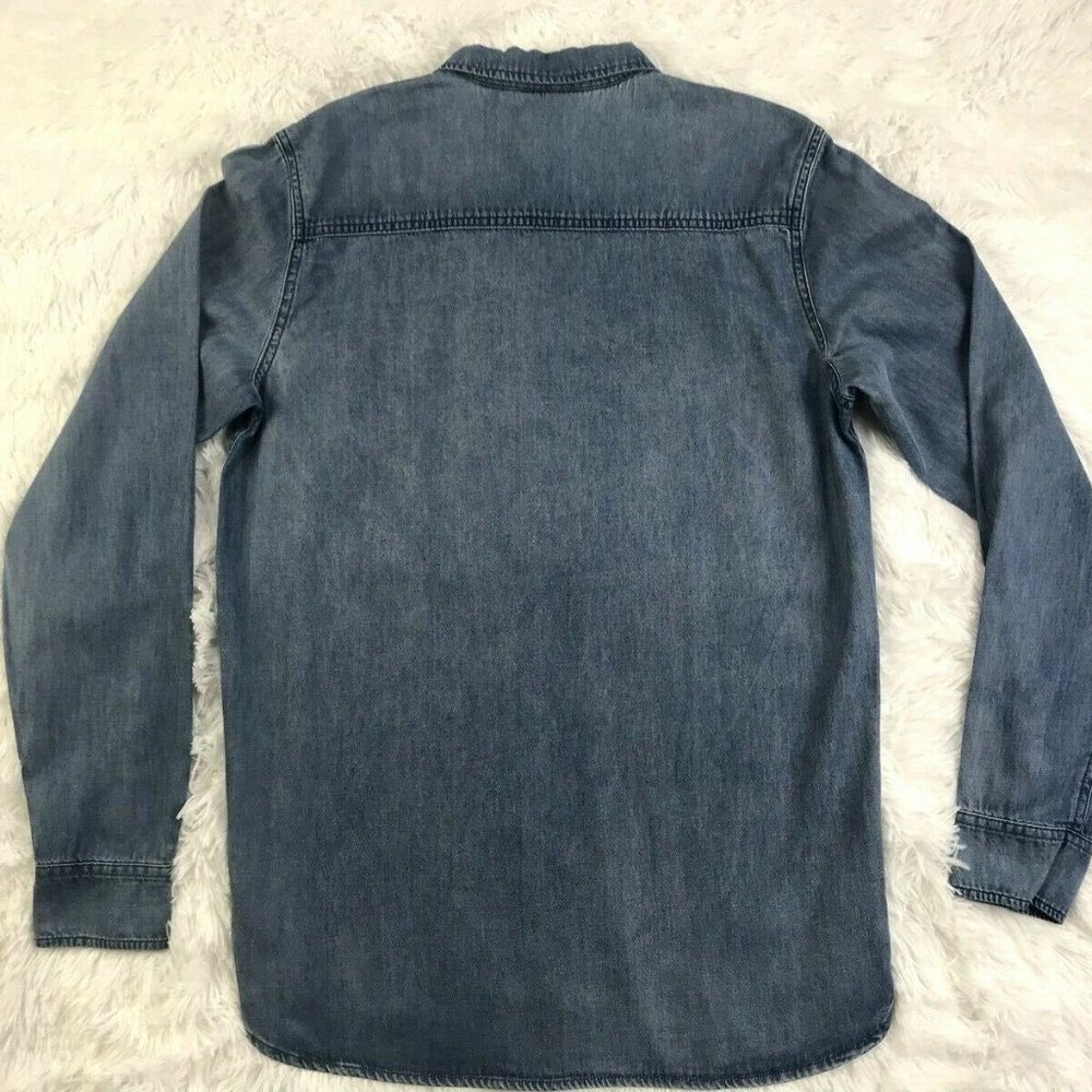 CHEAP MONDAY Men's "Give Denim" Shirt - SIZE SMALL - Picture 8 of 8